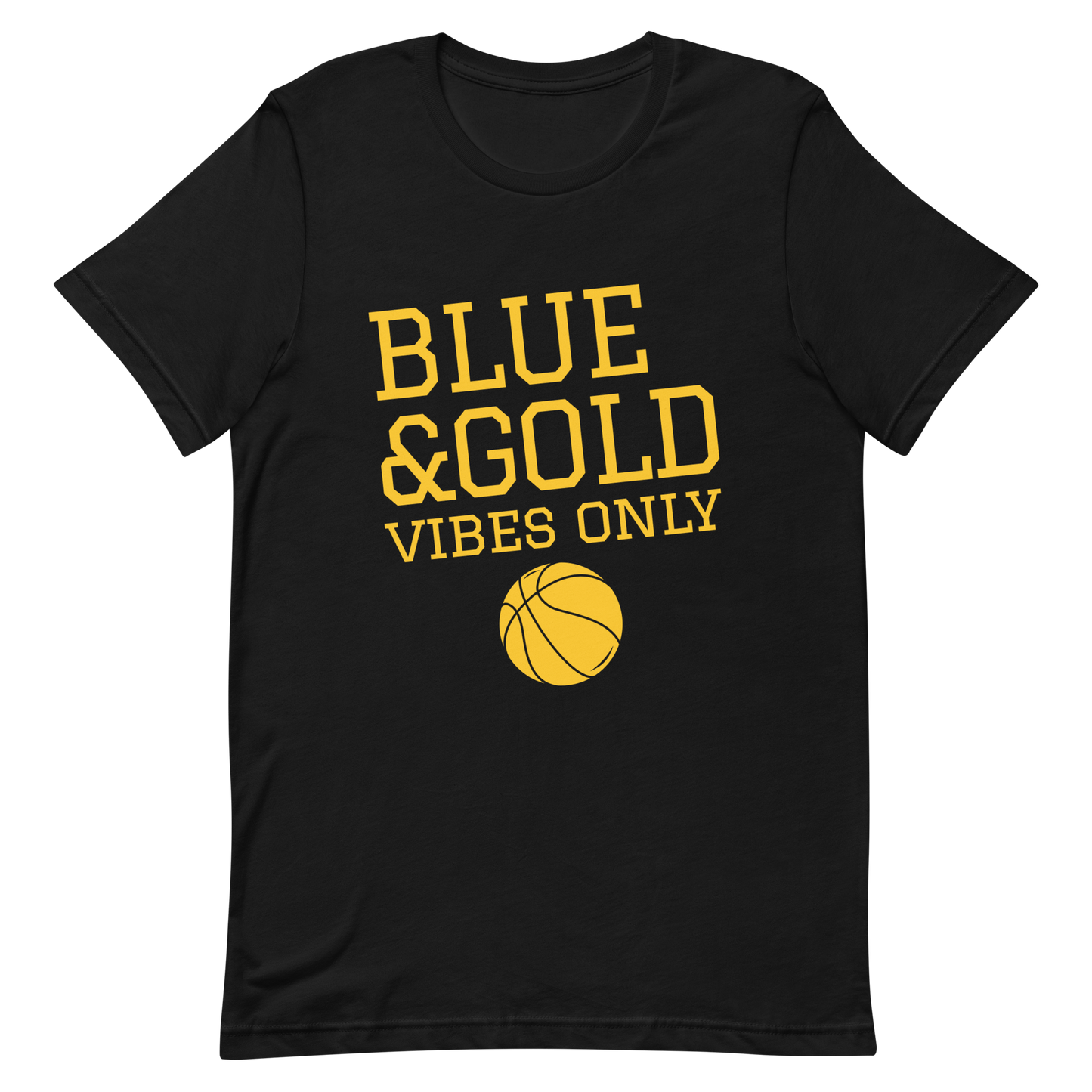 Blue Gold Vibes Basketball shirt